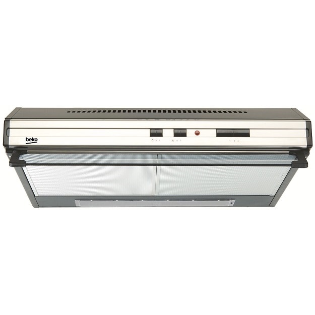 BEKO Dampkap - 2 motoren - 70dB - 380m³/u - 60cm - D - inox 8904930210