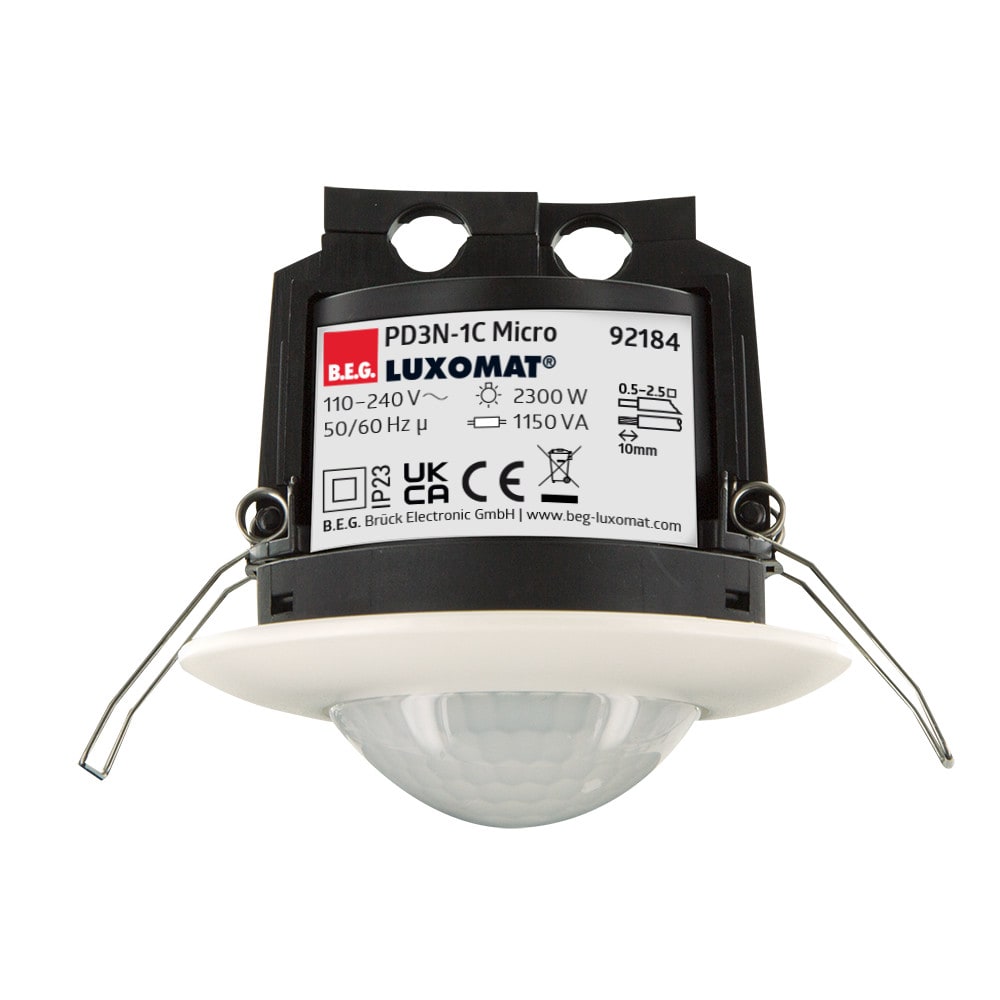 Luxomat Bewegings- en geluidsmelder PD3N