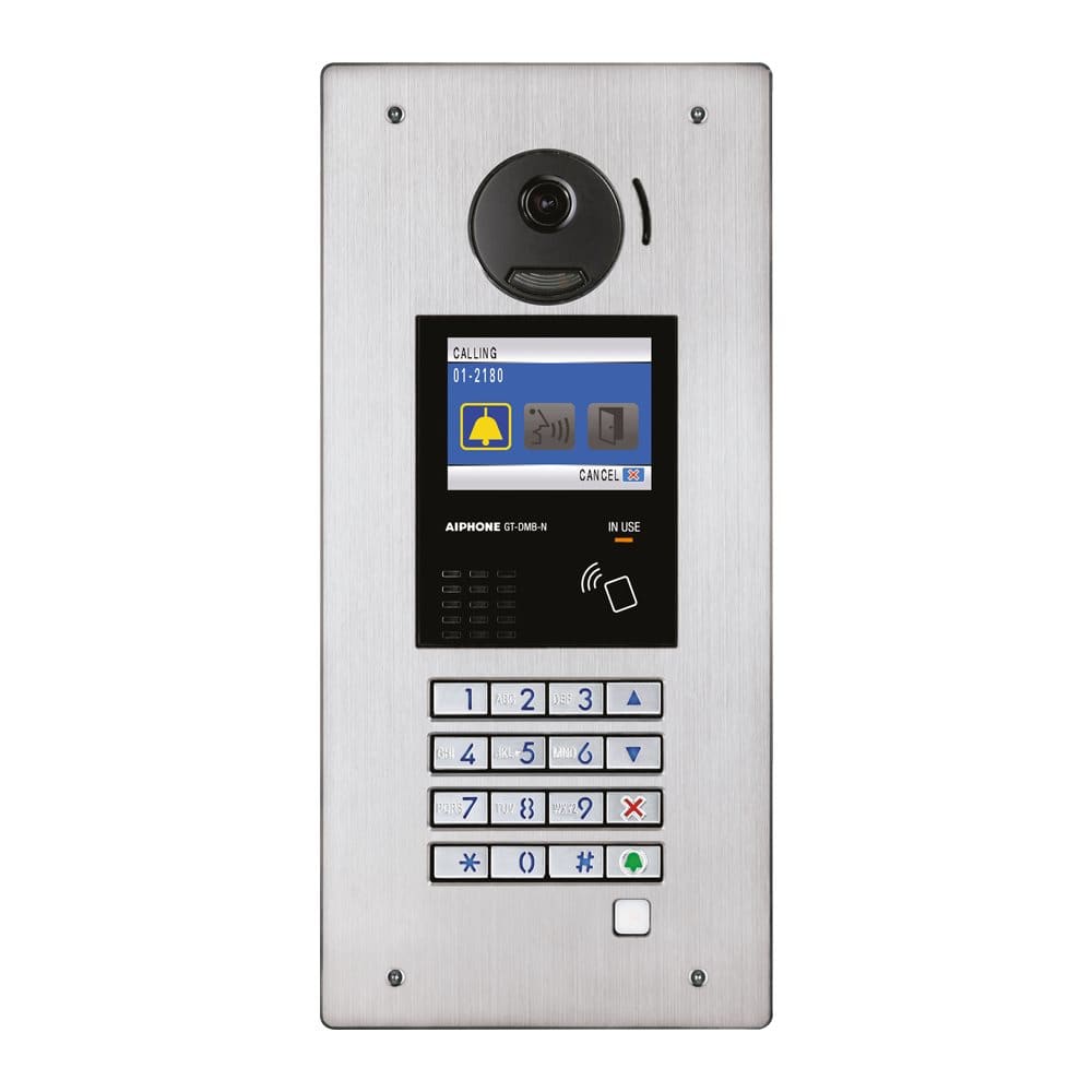 AIPHONE INOX INBOUWDEURPOST