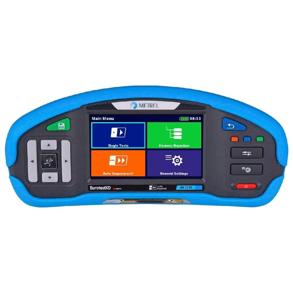 Metrel Installatietester EurotestXD MI 3155 EU met touchscreen A28000203