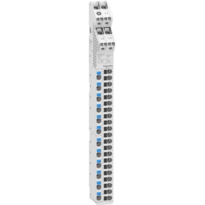 Schneider Distribution Acti9 - VDIS - 3PN - 125A - 250/440V - vertikale distributieblok - 33 connecties A9XPK707