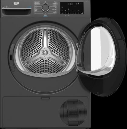 BEKO Droogkast met warmtepomp 8kg B zwart BM3T3824A