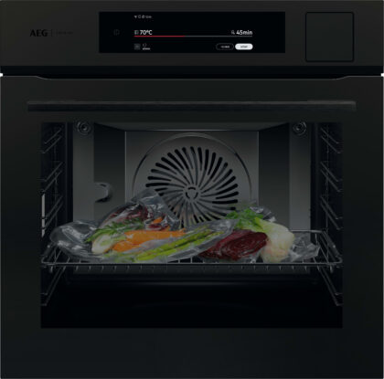 AEG Stoomoven SteamPro Sous-Vide 60cm Wifi Mattblack A++ BS9900T