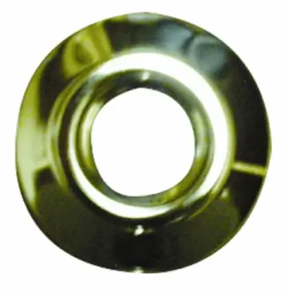 Conima platte rozet 1/2 - chroom CO.6602.A