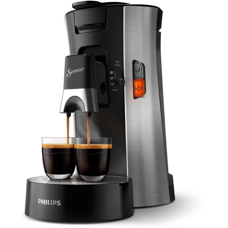 Philips Consumer Koffiezetapparaat Senseo Select met pads Intensity Plus Crema Plus inox/zwart CSA250/10
