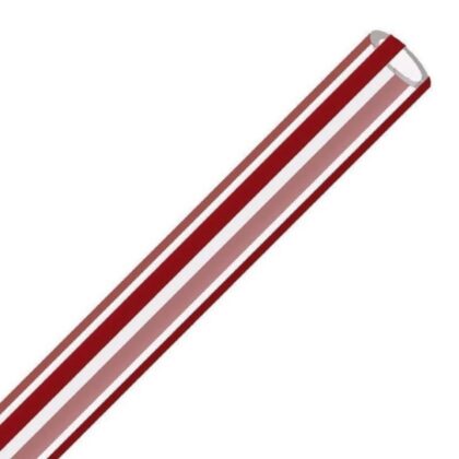 Dura-line DB1 HDPE transparent-rood 14x2