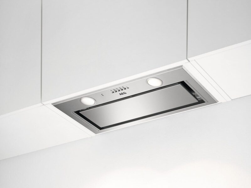 AEG Dampkap inbouwgroep Hidden - Hob2Hood - 700m³/u - 54cm - A - inox DGE5661HM