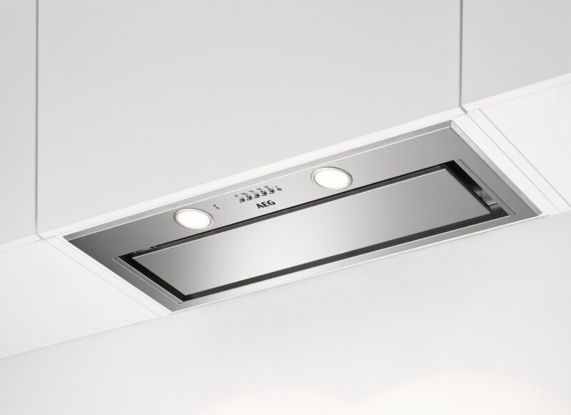AEG Dampkap inbouwgroep Hidden - Hob2Hood - 700m³/u - 80cm - A - inox DGE5861HM