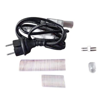 KERSTVERLICHTING Duralight LED super flex 2 draad - voedingskit DLF-LED-2W-CON