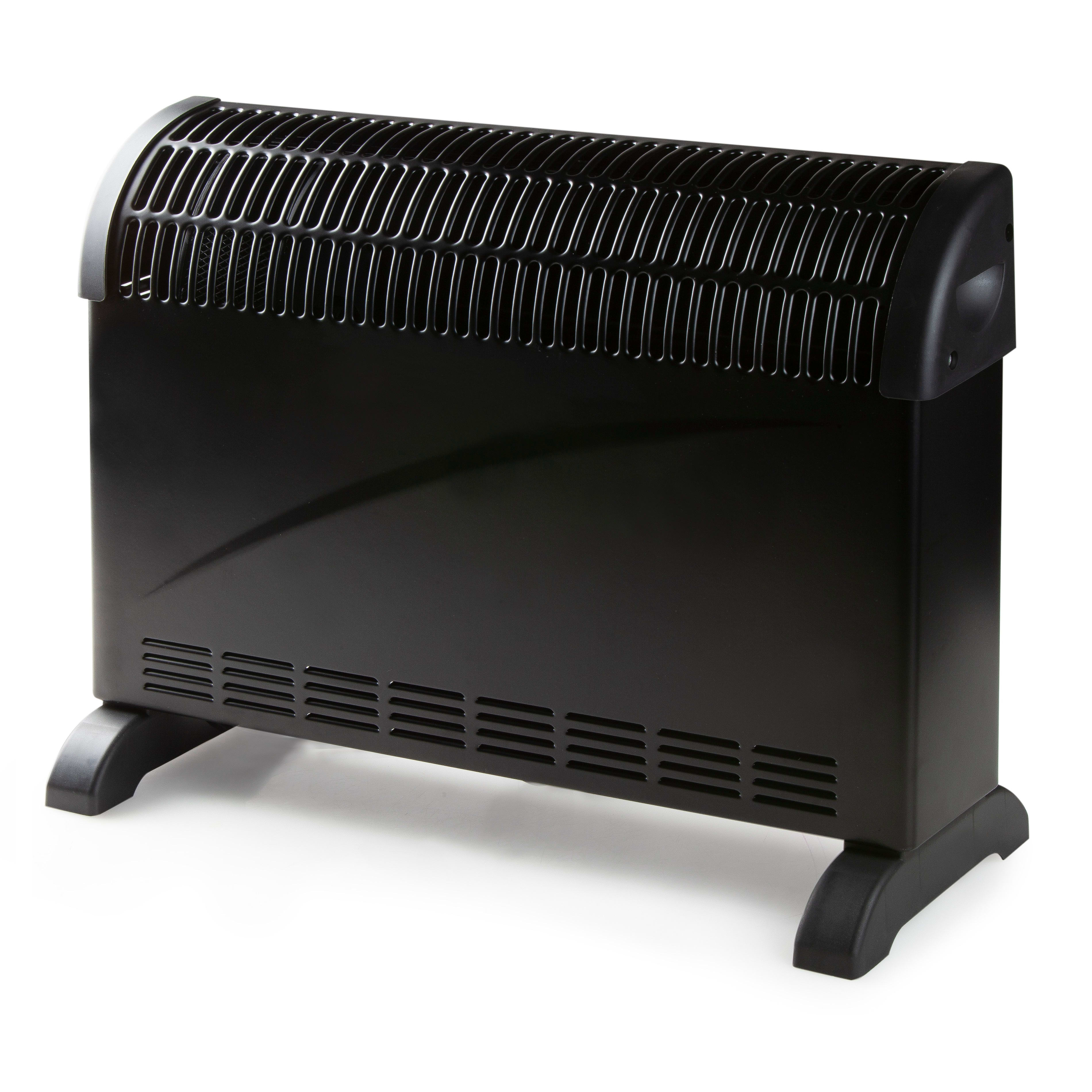 DOMO Convector verwarming turbo 2000W 3 standen zwart DO7350CH