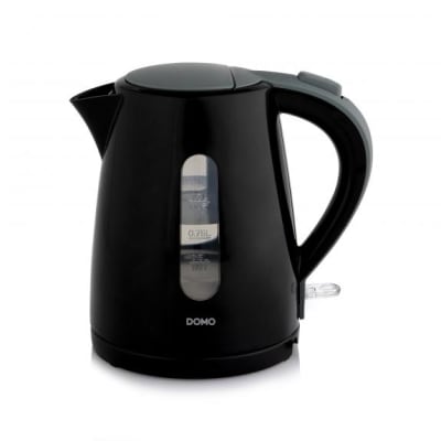 DOMO Waterkoker - 1l - 360° roterende basis - zwart/grijs DO9198WK
