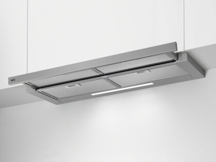AEG Telescopische dampkap 90cm 600m³/u LED-lamp A inox DPE5950M