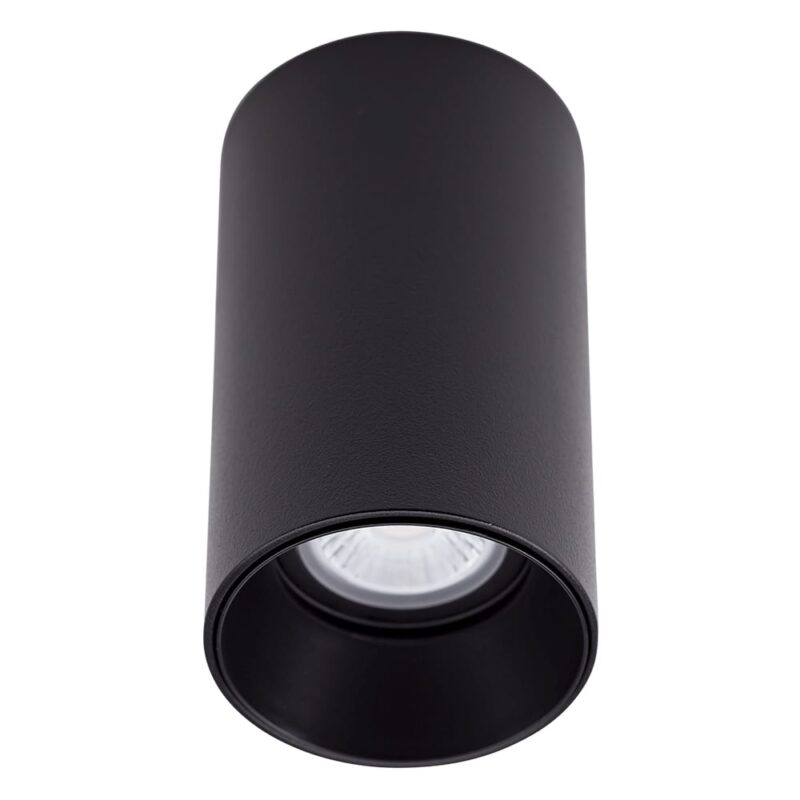 UNI-BRIGHT Drum mini - zwart - GU10 - incl. ledlamp 3000K DRM5B30