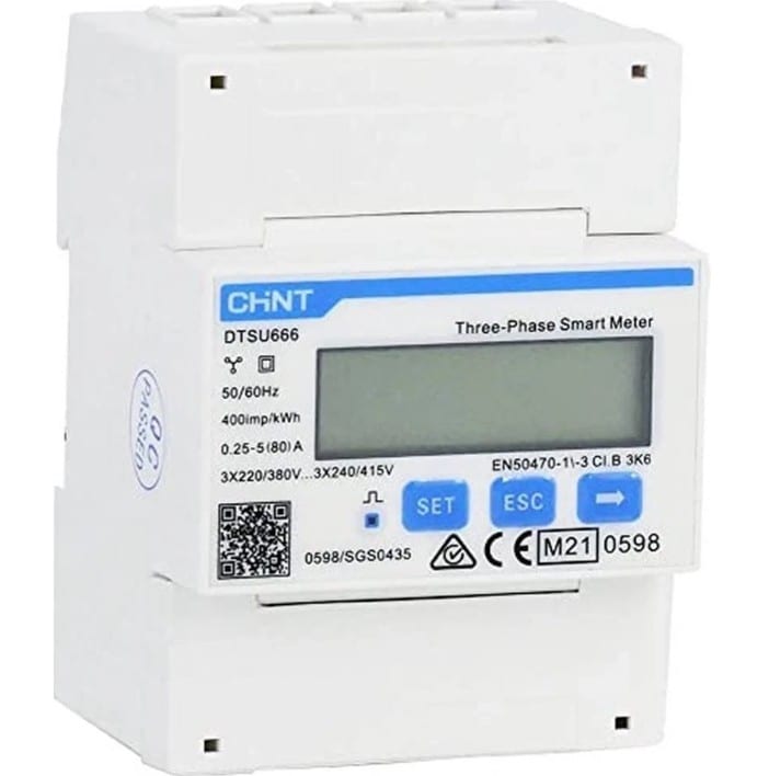 SAJ 3-phase Chint Meter