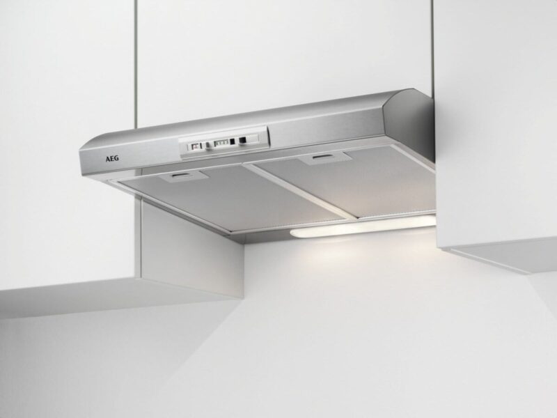 AEG Dampkap onderbouw Lower Easy - 272m³/u - 60cm - D - inox DUB1611M