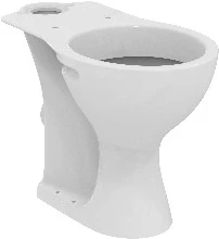 Alpha staand toilet 360 x 700 mm - wit - uitgang H - verhoogd E883301
