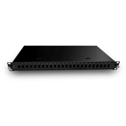 Corning ECO Panel LC Duplex. 19inch 1U housing