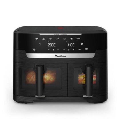 MOULINEX Aifryer XXL Dual Easy 11l (65l+45l) 2700W 7 wijzes met Infra Heat functie EZ9478F0