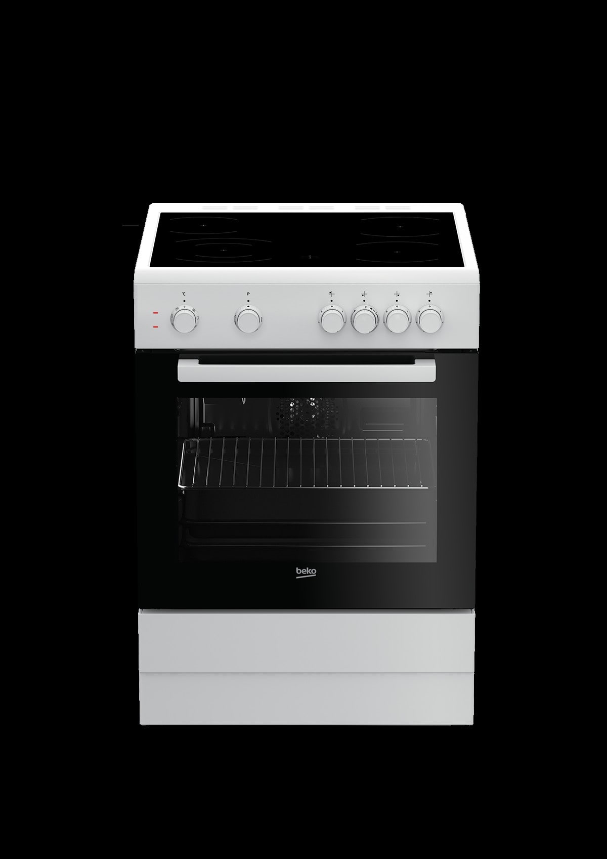 BEKO Fornuis vitro vrijstaand