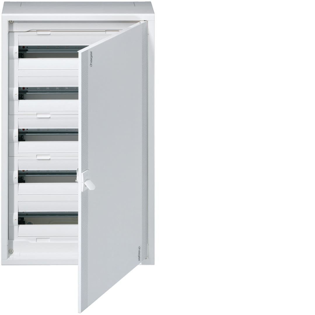 HAGER Opbouw verdeelkast vega D 5R. 120 modules - volle deur FD52BN