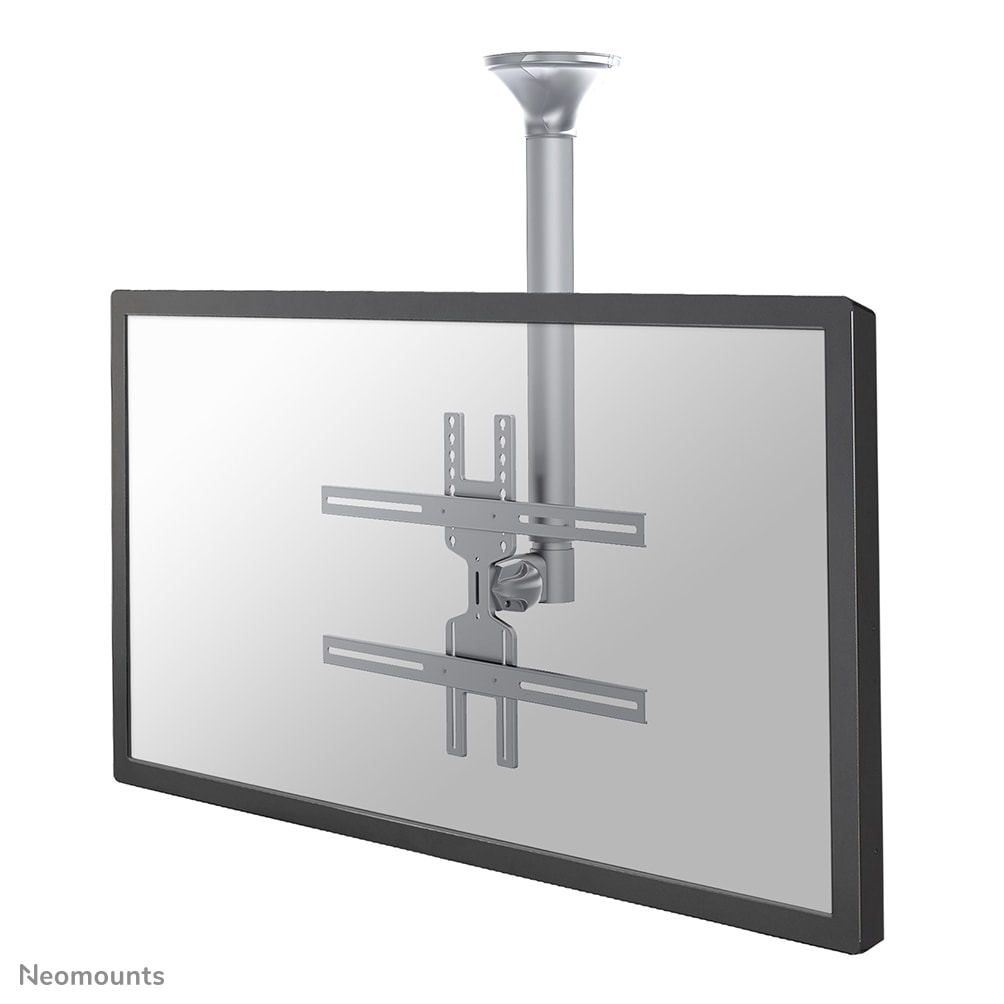 Neomounts Plafondsteun flatscreen - H64-104cm - 32-60inch - 35kg - zilver FPMA-C400SILVER