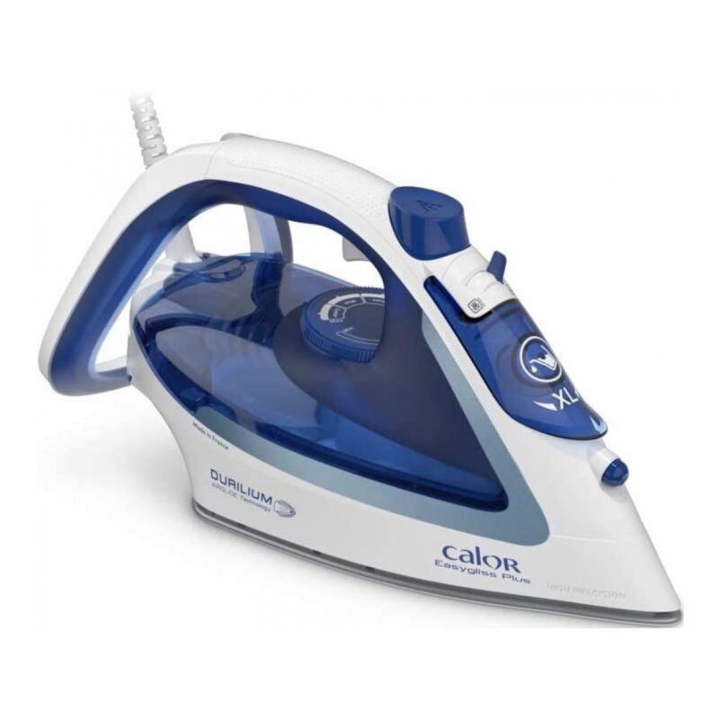 CALOR Stoomstrijkijzer Easygliss Plus - 2700W - 220g/min - blauw FV5751C0