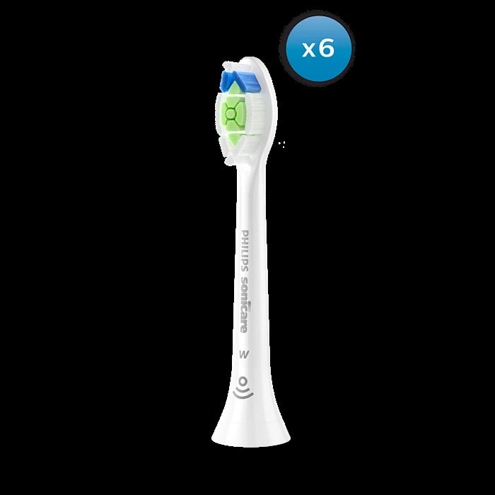 Philips Consumer Opzetborstels Sonicare W Optimal White - wit - 6st HX6066/87