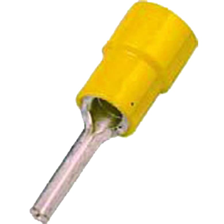 Intercable tools Geïsoleerde stiftkabelschoen DIN46231 4-6mm² geel ICIQ6ST