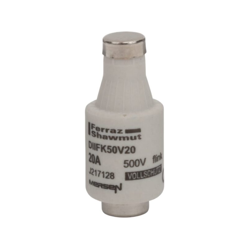 Mersen Diazed zekering DII (E27) 20A 500V FK snel - blauw J217128