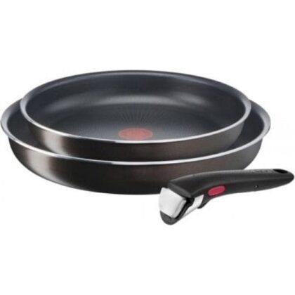 TEFAL Set braadpannen 24/28cm + handgreep L1509202