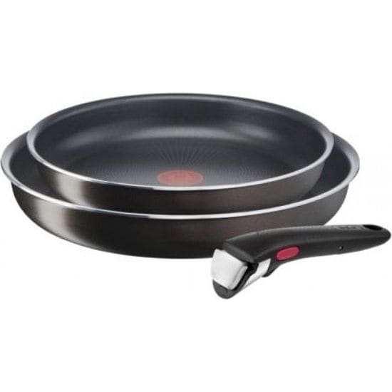 TEFAL Set braadpannen 24/28cm + handgreep L1509202
