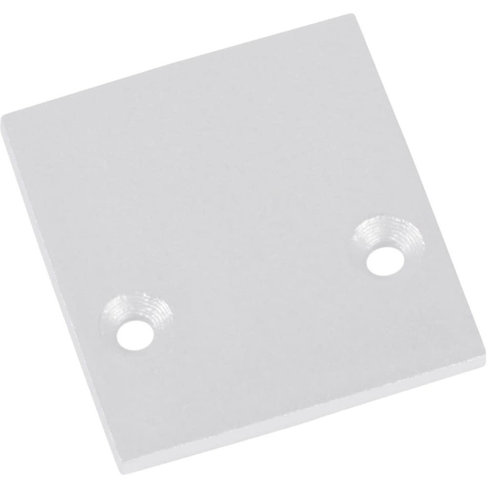 UNI-BRIGHT Proled Alu Profiel 24 Connectable Medium M-Line Standard eindkap vlak wit L6902S3EW