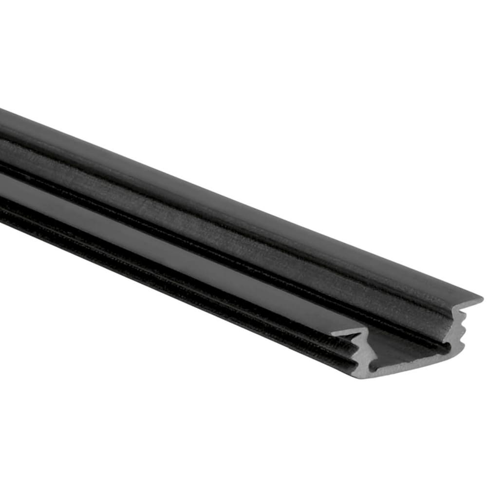 UNI-BRIGHT Proled Alu Profiel Small S-Line Flat Recess inbouw 200cm zwart L695F0B