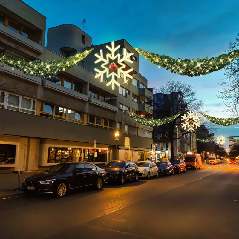 KERSTVERLICHTING Lichtmotief  Liperi  (zonder voeding) - warmwitte leds - 85 x 75 cm - 230V LMS011