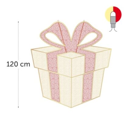 KERSTVERLICHTING Kado Aberdeen LED warm wit en rood 120x120cm 12W 160L 20%FL 24V LMS186