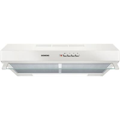 Siemens Huishoud Dampkap onderbouw - 72dB - 350m³/u - 60cm - D - wit LU63LCC20