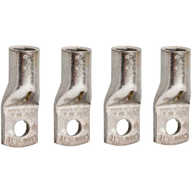 Schneider Distribution 4 CU kabelschoenen 240mmý + fasescheiders voor Compact NSX400-630N/H/S/L - Inter LV432501
