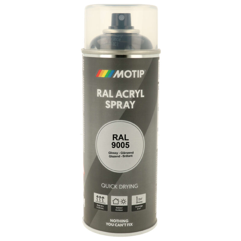 Motip SP.400ML.KOMBI/RAL9005 GLZWART MOT07236