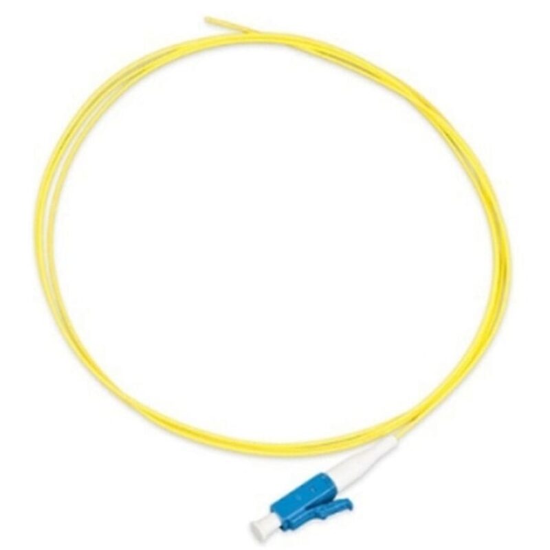 Aginode Belgium LANmark-OF Pigtail LC/UPC Singlemode Tight Buffer LSZH 9/125 1m Yellow N121.4TLY