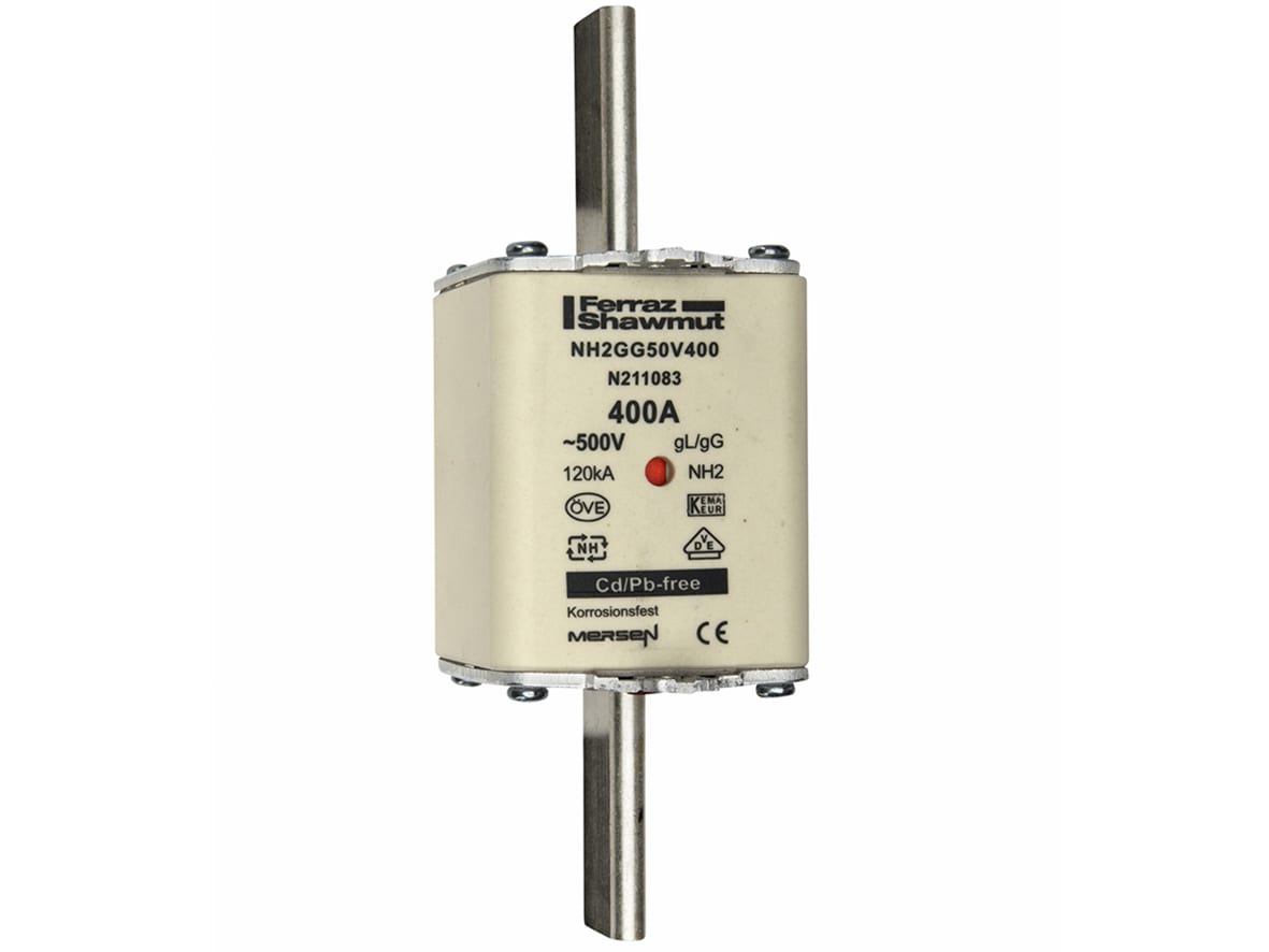Mersen Meszekering Grootte: 2 gG 500V 400A N211083