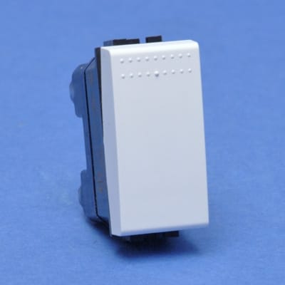 BTICINO Drukknop Light - 10 A - 250 V - 1P - NG - met verwisselbare toets N4034