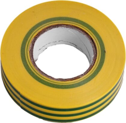 Elematic Zelfdovende Isolerende Tape Teco 19mm x 0.15mm x 25m GROEN-GEEL NI16T