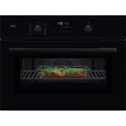 AEG Oven combi Compact 45cm ProBlack NKK6N501B