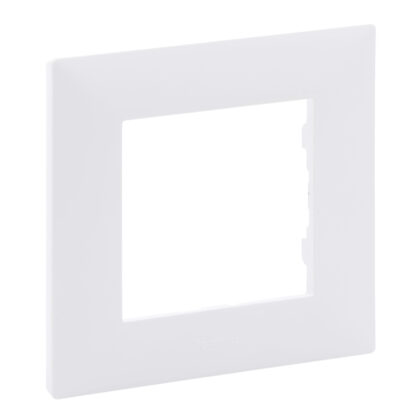 LEGRAND Niloé enkelv. afdekplaat wit NNP111WH