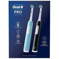 BRAUN Tandenborstel PRO1 DUO - duopack : 1x zwarte en 1x blauwe body OBPRO1DUO