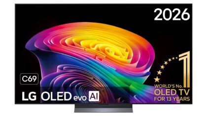 LG TV 48 inch OLED C6 EVO Alpha 11 AI 4K GEN3