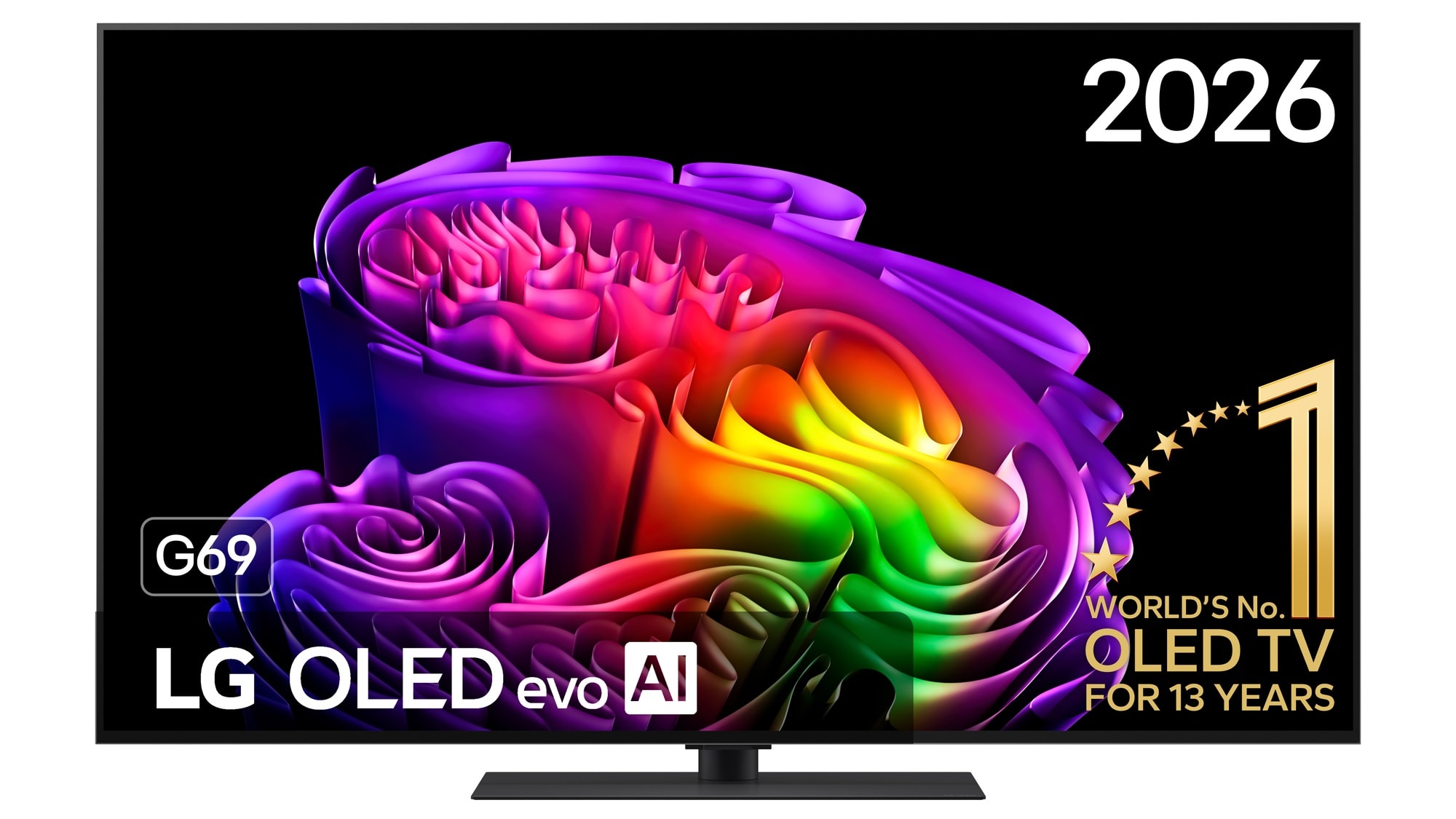 LG TV 55 inch OLED G6 EVO AI 4K GEN3
