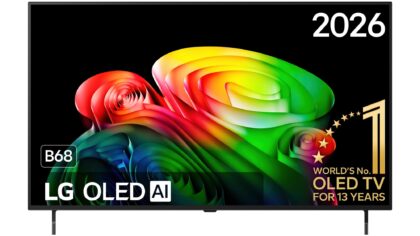 LG TV 65 inch OLED B6 Alpha 8 AI 4K GEN3