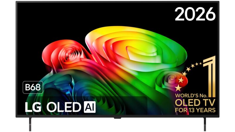 LG TV 65 inch OLED B6 Alpha 8 AI 4K GEN3
