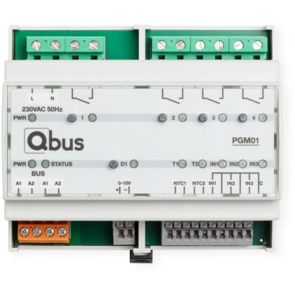 Qbus Pompgroepmodule voor 1 pompgroep PGM01